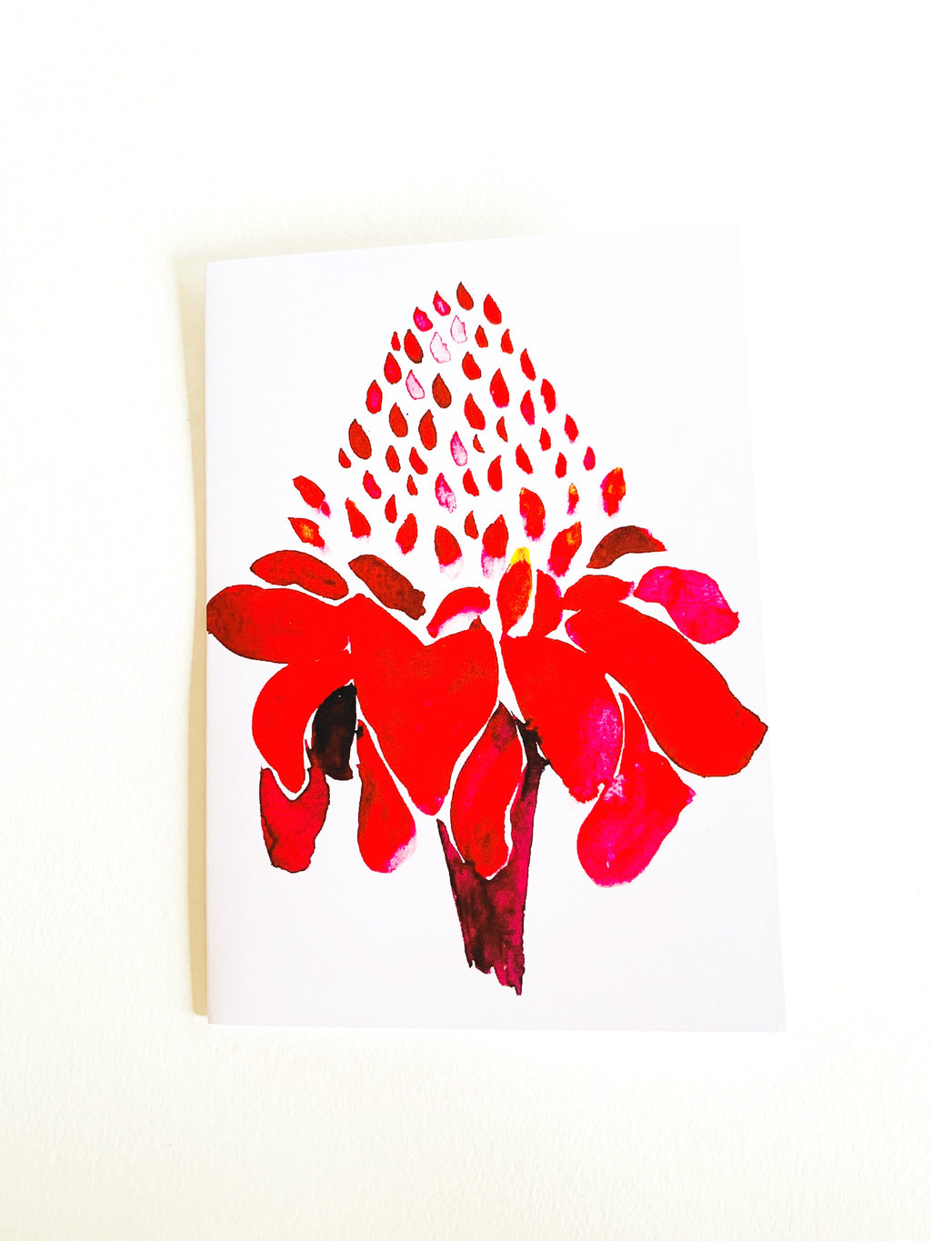 Torch Ginger Notecard