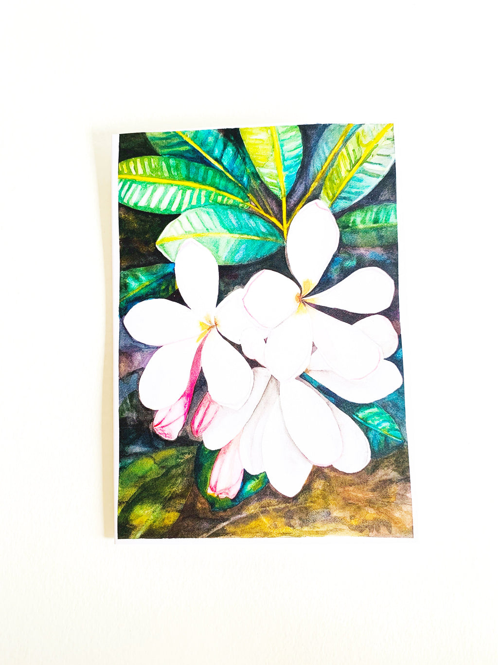 Plumeria Notecard