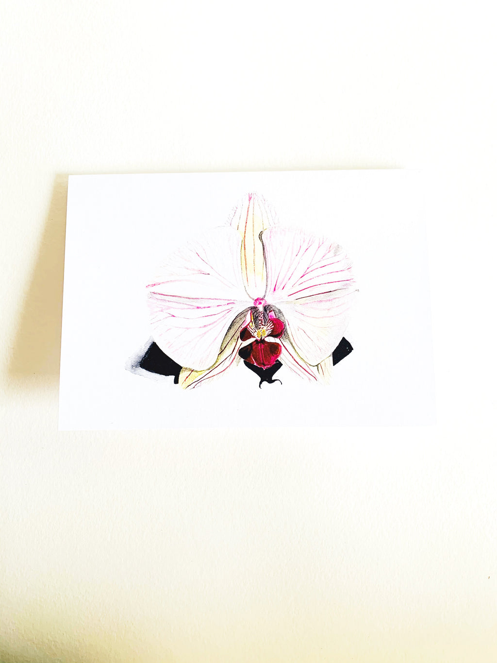 Orchid Notecard