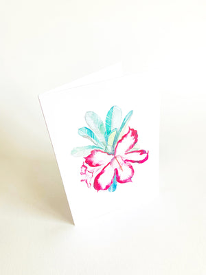 Desert Rose Notecard