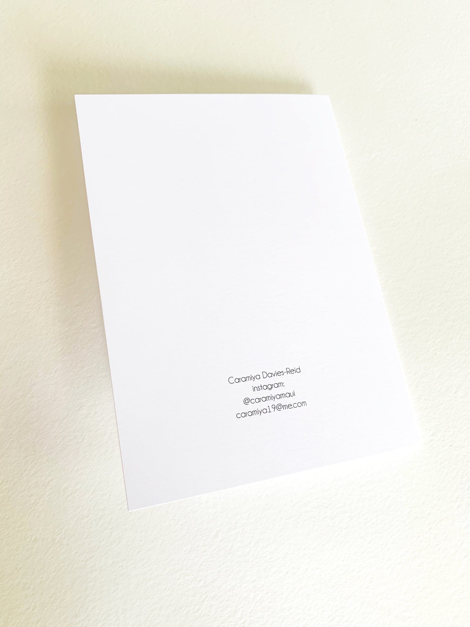 Ring Neck Parakeet Notecard
