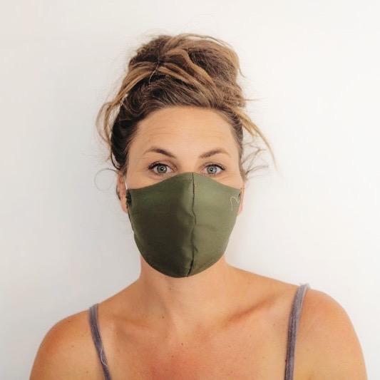 Single Face Mask - Solids