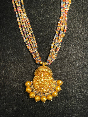 Antique 20k Gold Saphire Necklace