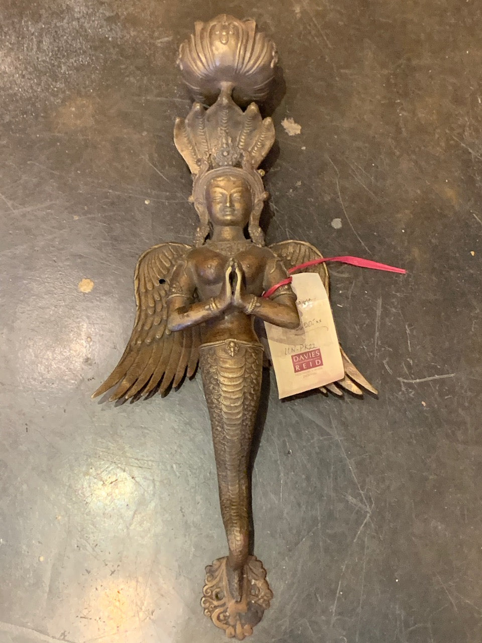 Bronze Nagkanya Sconce