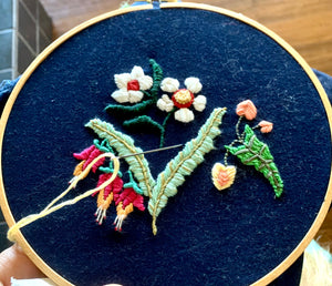 Intro to Embroidery 7/22 5:00-7:00