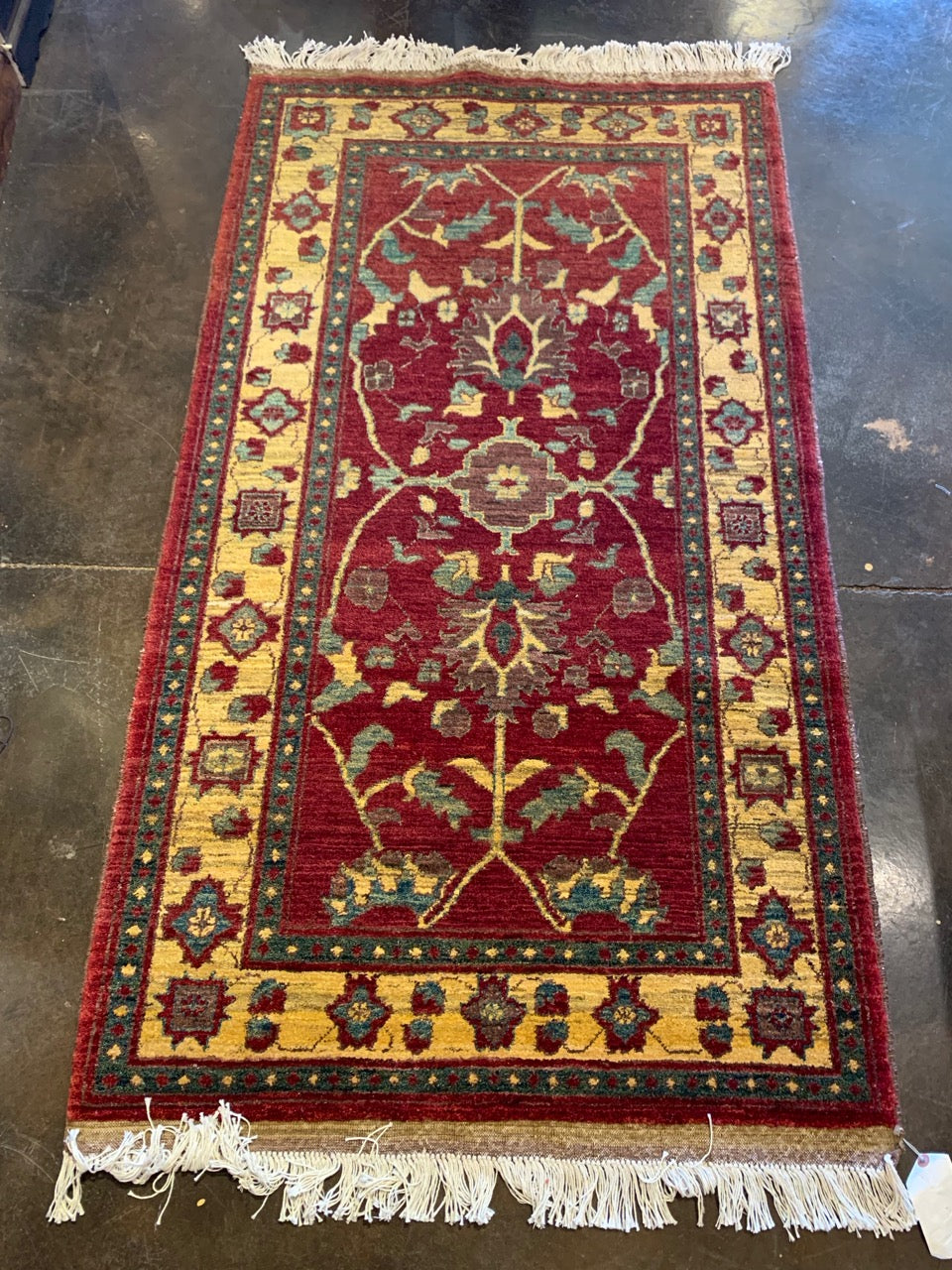Handmade 4x6 wool rug