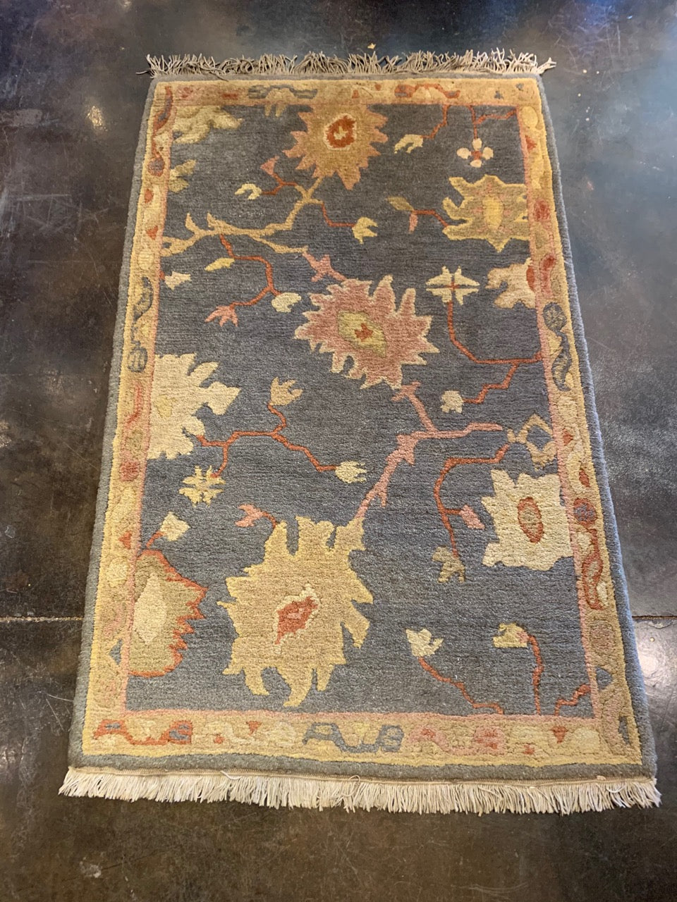 Handmade 4x6 wool rug