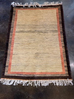 Handmade 4x6 wool rug