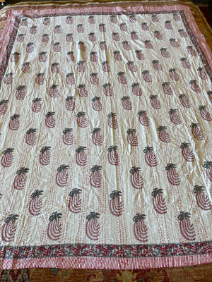 Handstitched King/Queen Quilt