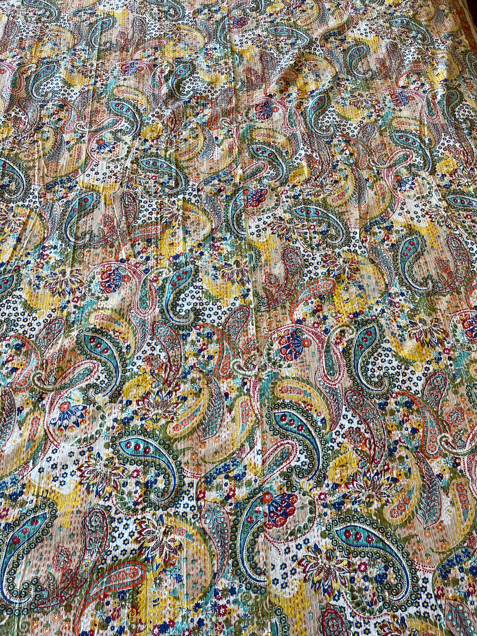 Handstitched King/Queen Quilt