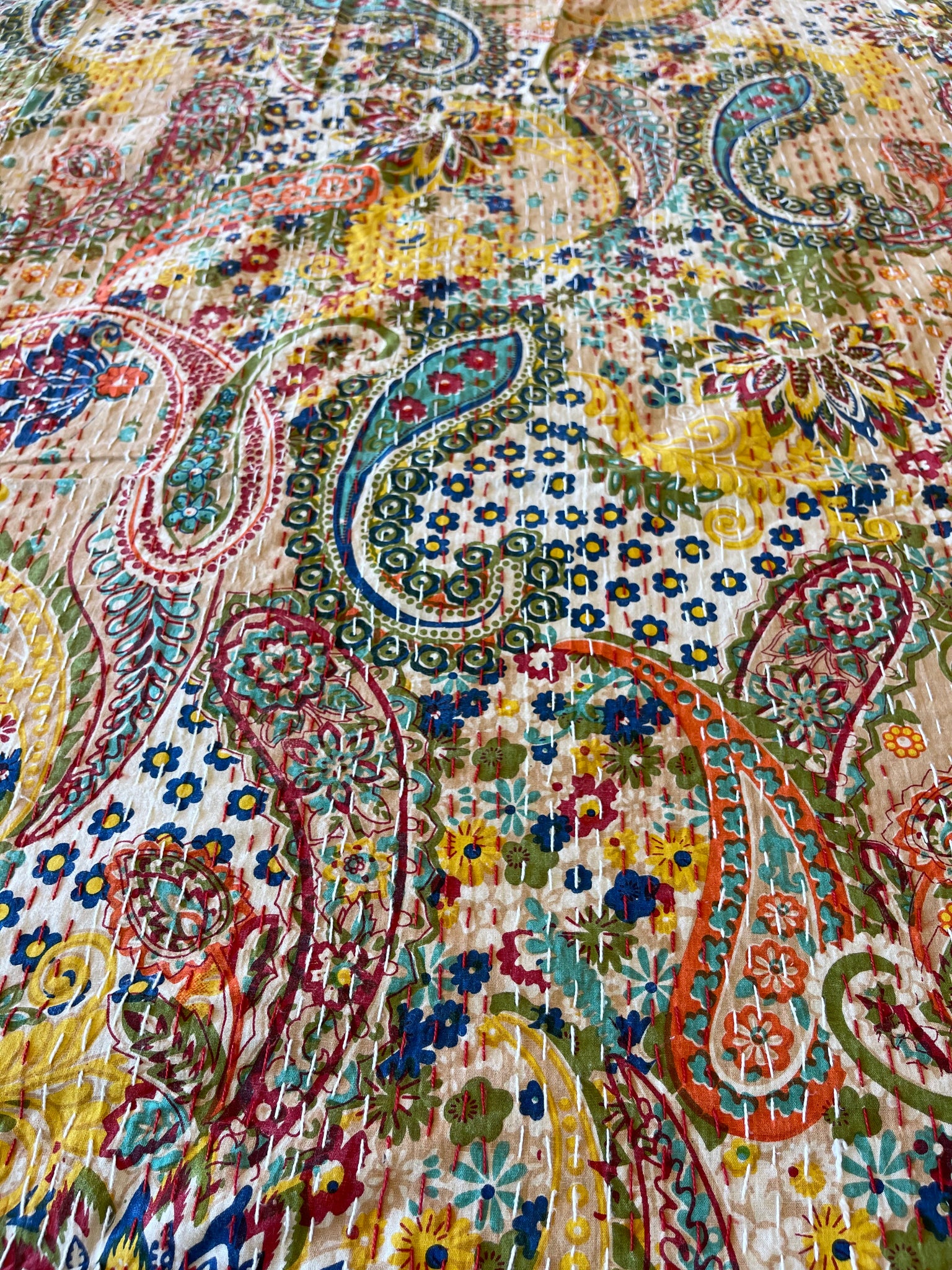 Handstitched King/Queen Quilt