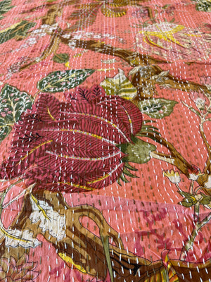 Handstitched King/Queen Quilt