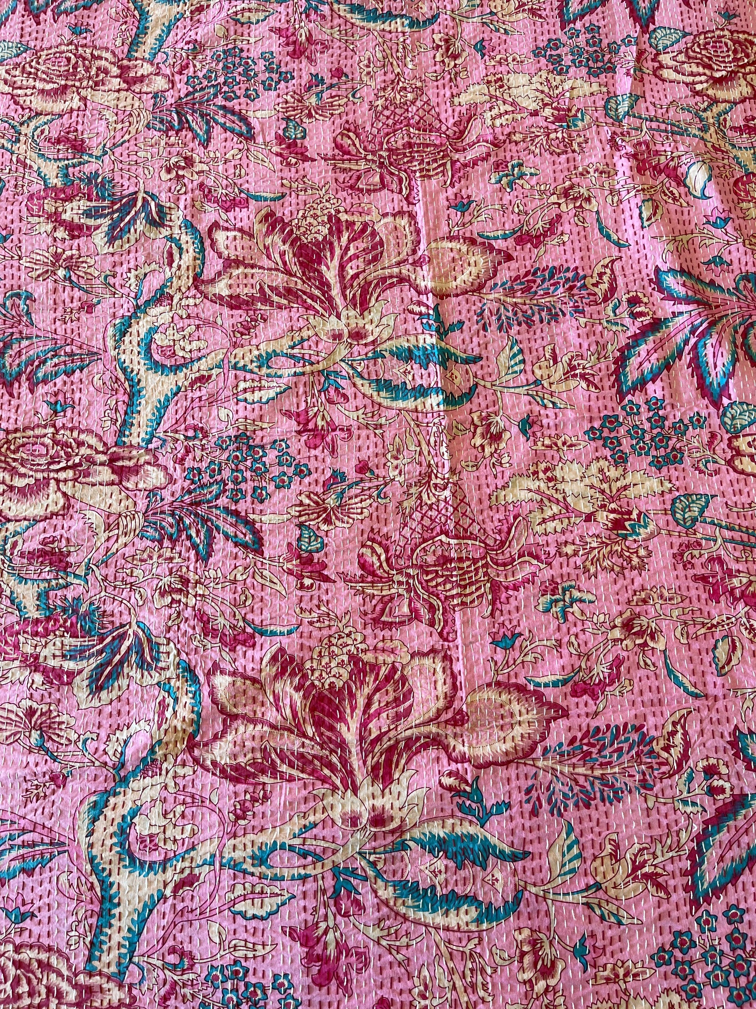 Handstitched King/Queen Quilt