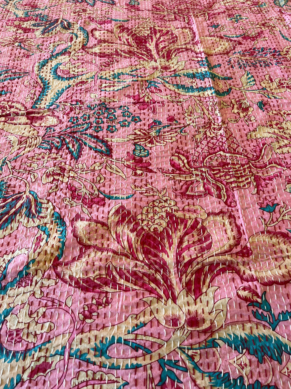 Handstitched King/Queen Quilt