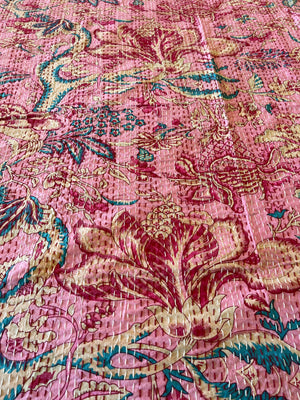 Handstitched King/Queen Quilt