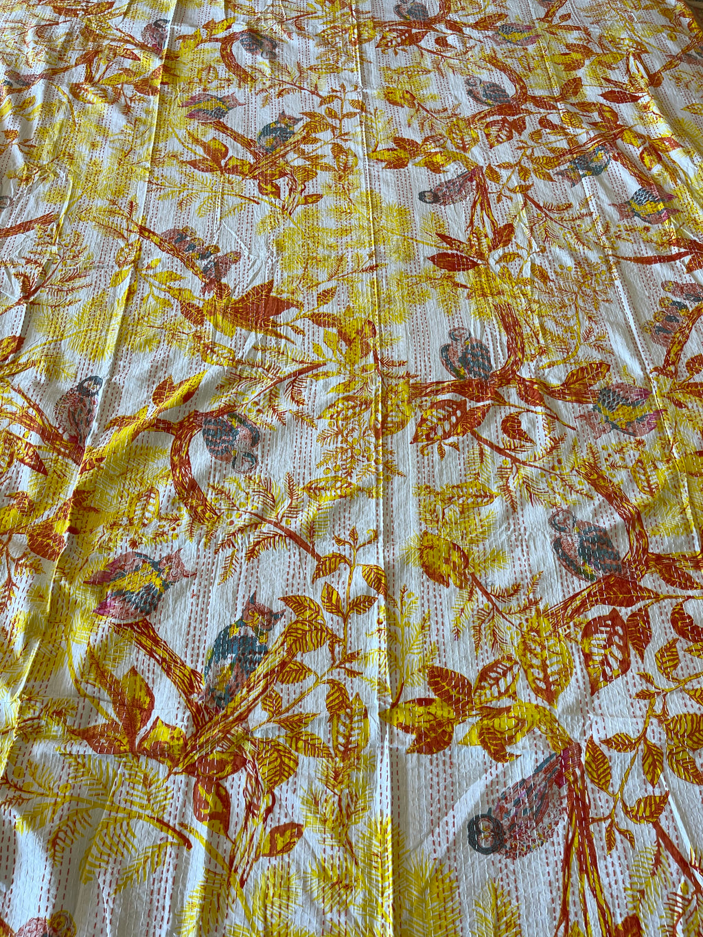 Handstitched Pueo King/Queen Quilt