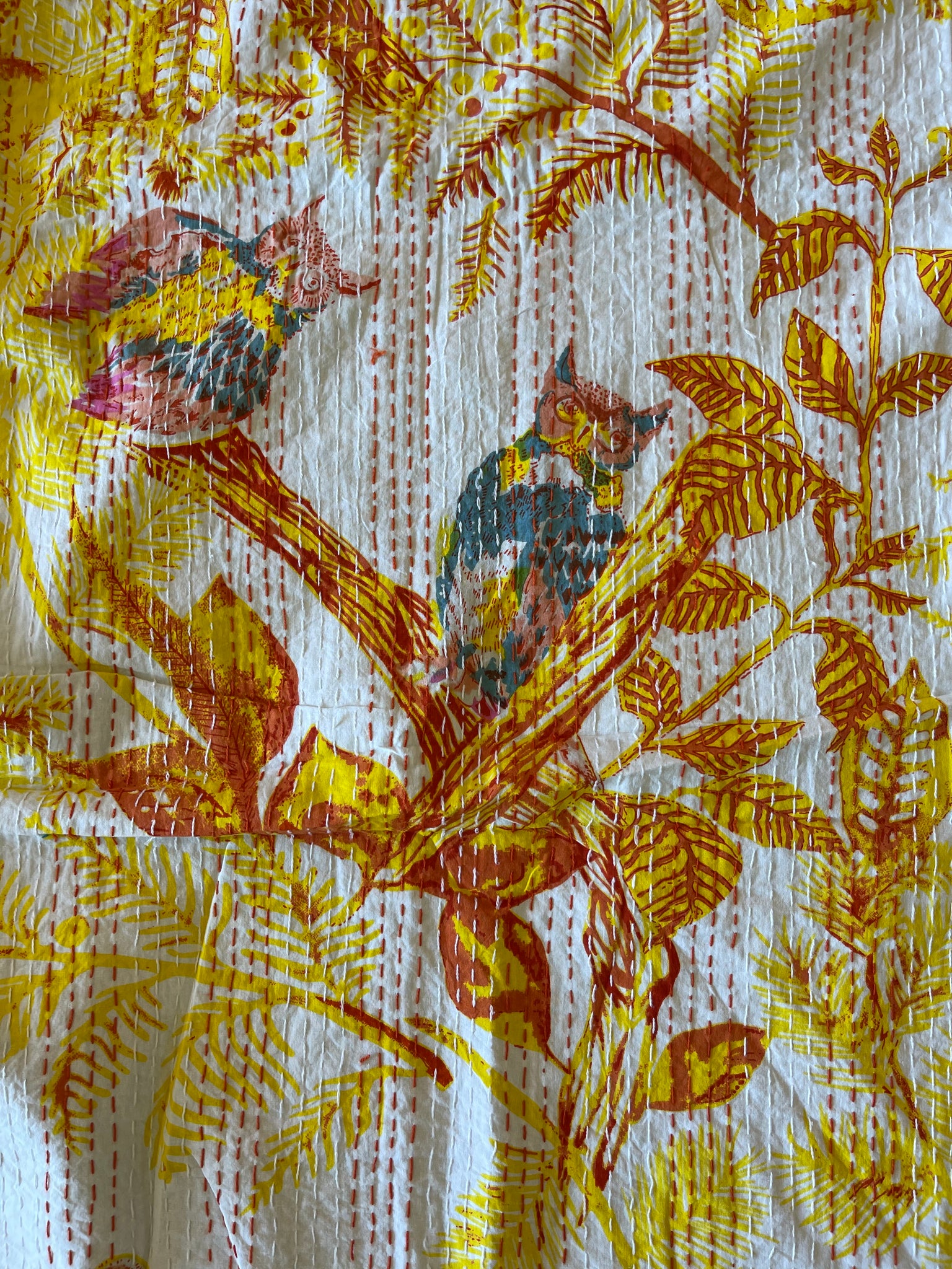 Handstitched Pueo King/Queen Quilt