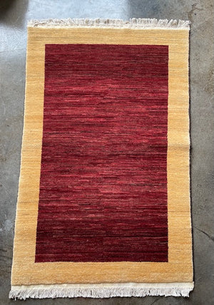 Handmade 3x5 wool rug