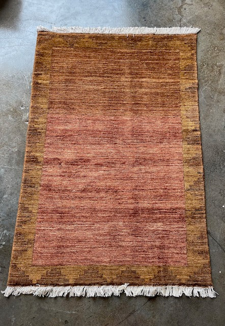 Handmade 3x5 wool rug
