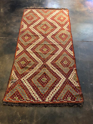 Antique Kilim wool rug