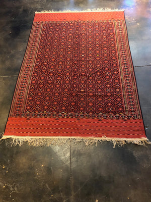 Antique wool rug