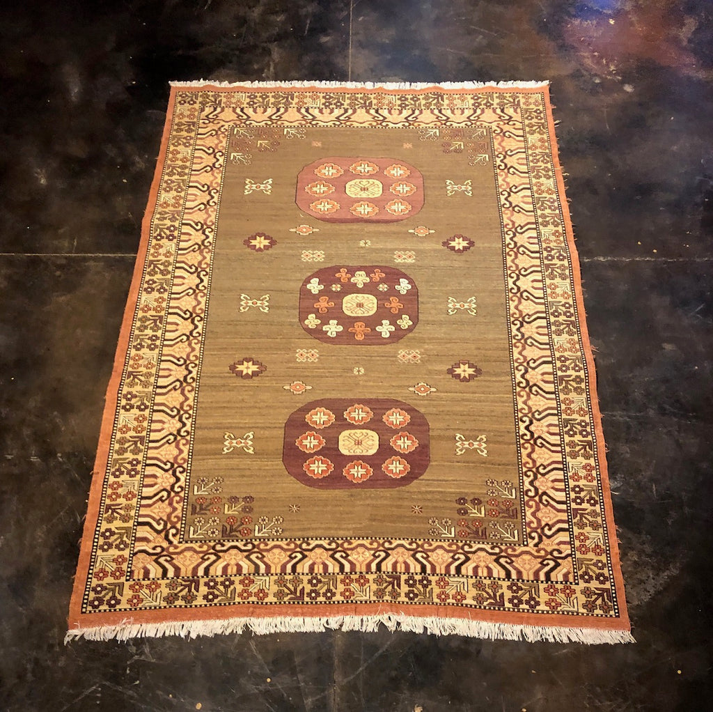 Flat weave 7x10.5 Rug
