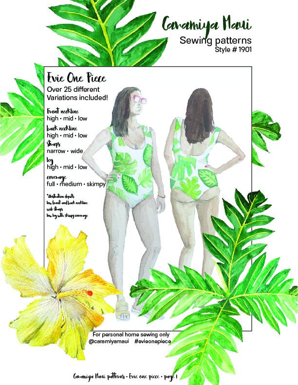 Evie Swimsuit Pattern